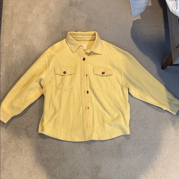 Billabong Jackets & Blazers - Billabong Yellow Jacket